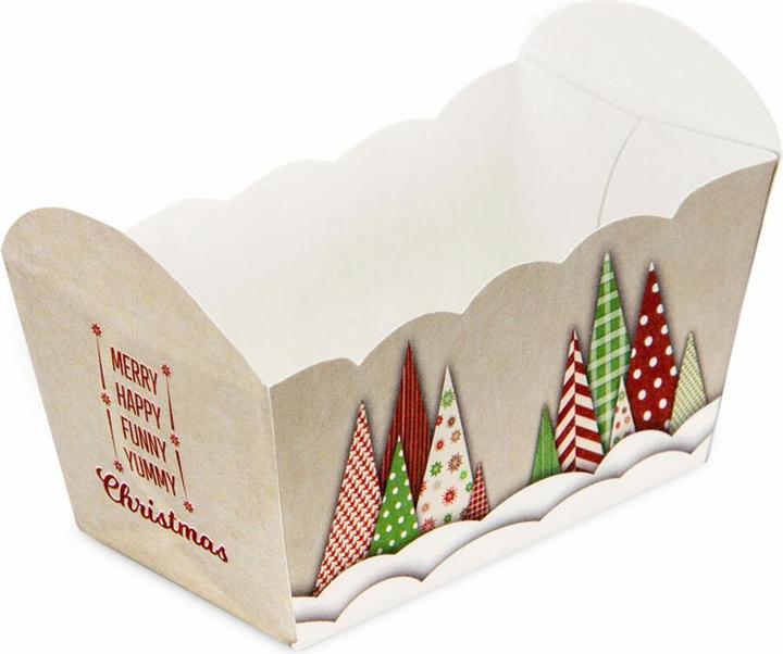 Immagine prodotto Städter Teglia di carta Yummy Christmas 7x4x4 cm 10s (7 cm)