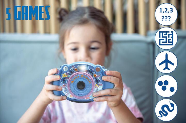 Immagine prodotto Lexibook Disney - Macchina fotografica digitale HD di Stitch con scheda SD (DJ080D)