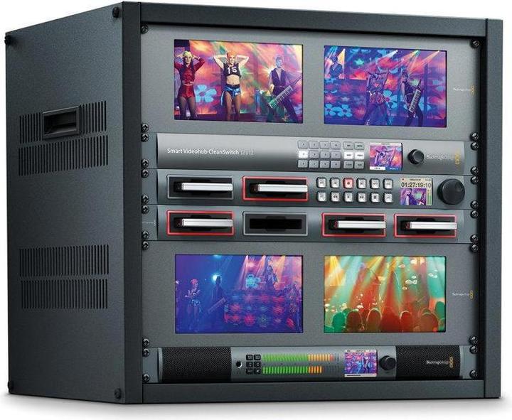 Actual product image Blackmagic Smart Videohub CleanSwitch 12x12 (Digital -> Digital)
