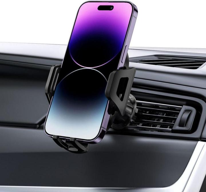 Actual product image Tech-Protect V5 car phone holder for cockpit / air vent - black