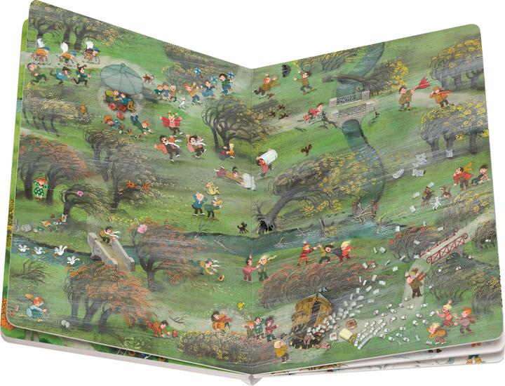 Actual product image Ravensburger My Wimmelbuch: Spring, summer, autumn and winter - cardboard picture book from 2 years, picture (German)