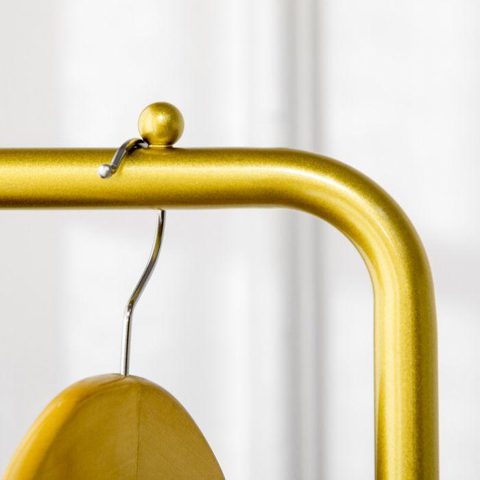 Actual product image Swisshandel24 Garderobenständer Kleiderständer mit Haken Garderobe für Kleidung, Hüte