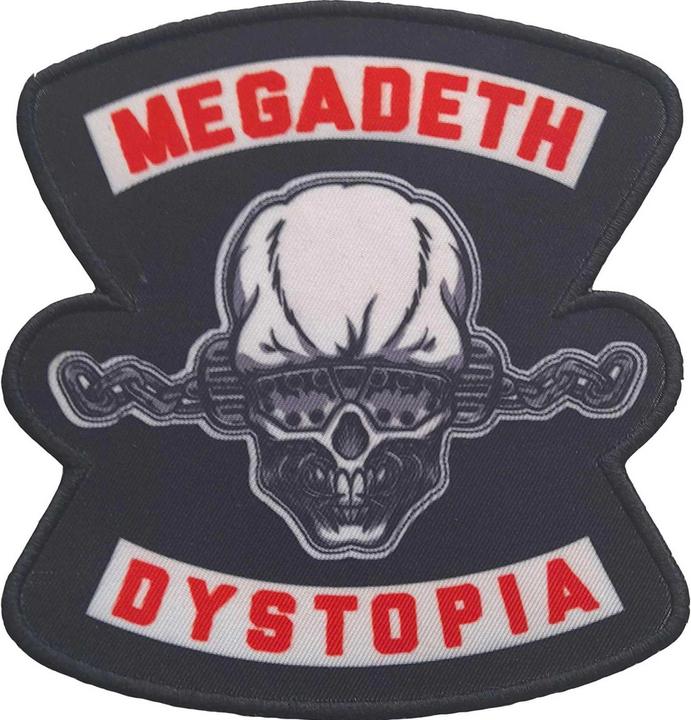 Megadeth Dystopia Iron On Patch (1 x)