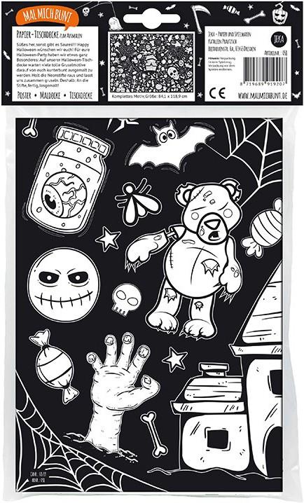 Immagine prodotto Jeka Tovaglia di carta colorata "Halloween