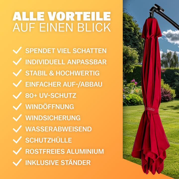 Actual product image Kingsleeve Parasol (3.07 m)