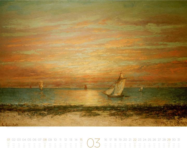 Produktbild Die Kunst der Stille Kalender 2026 (54 x 48 cm, Harter Einband, Französisch, Deutsch, Englisch)