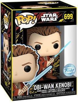 Image du produit Funko POP! Star Wars La Menace Fantôme Obi-Wan Kenobi (Retro) Exclusive