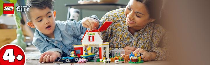 Produktbild LEGO Bauernhof mit Tieren (60346, LEGO City)