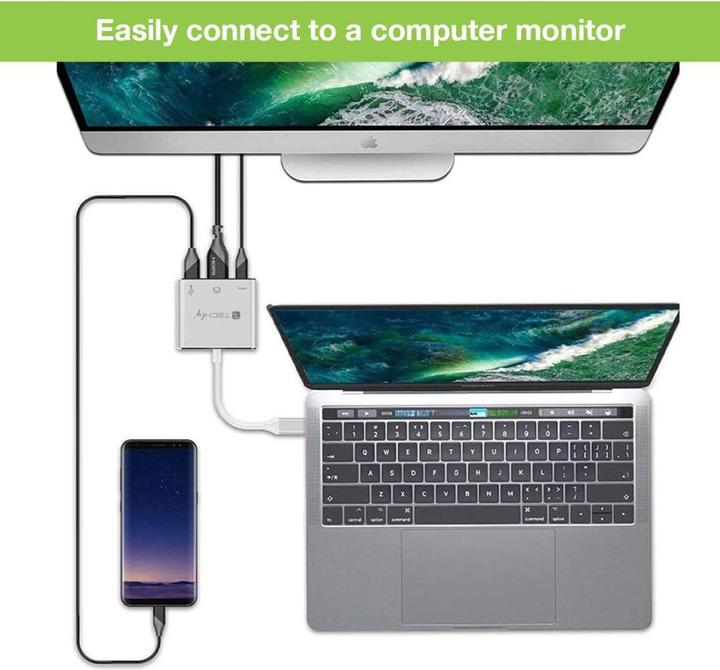Immagine prodotto Techly Cavo convertitore adattatore da USB-C a (USB-C, 1 Porti)