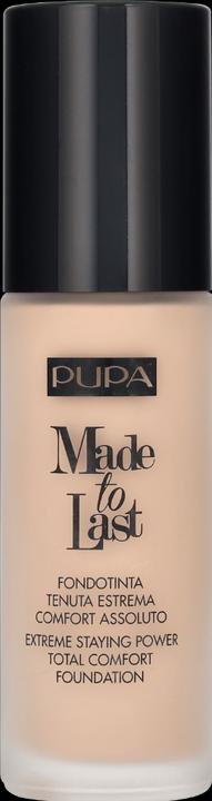 Actual product image Pupa Milano Pupa MADE TO LAST FOUNDATION Porcelain (010)