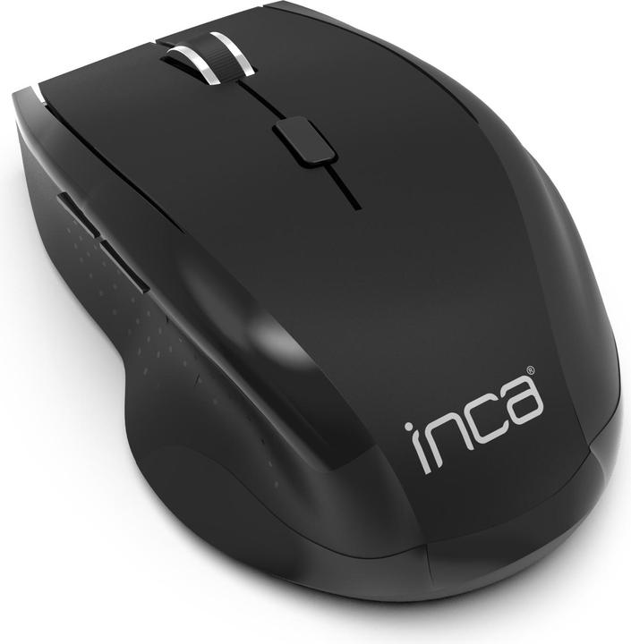 Productafbeelding Inca Muis IWM-500GL Nano USB, Draadloos, Laser, 1600 DPI, SW (Draadloze)
