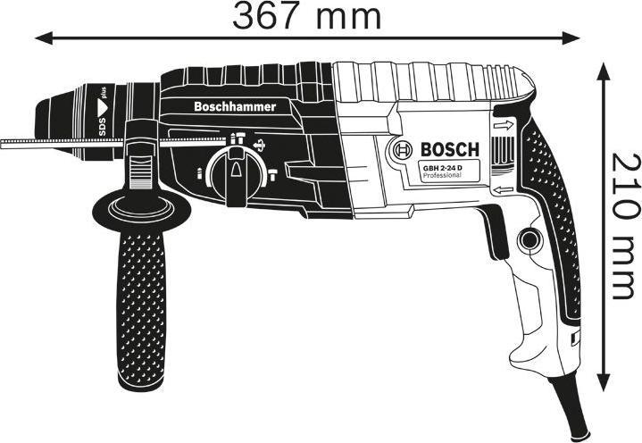 Produktbild Bosch Professional GBH 2-24 DRE (Netzbetrieb)