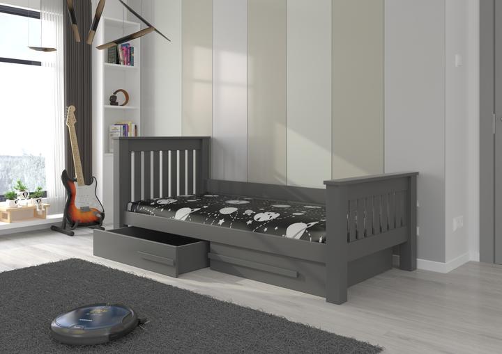 Actual product image ADRK Furniture Bed with mattress CARMEL 180x80 (180 x 80 cm)