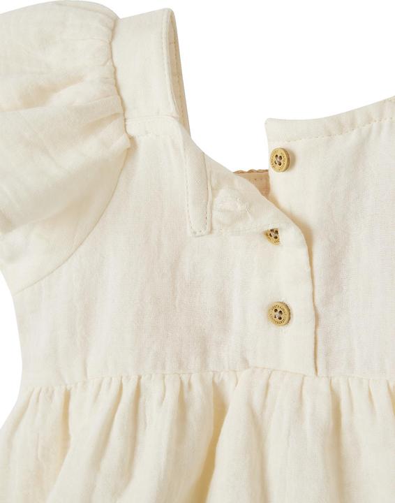Produktbild Vertbaudet Mädchen Baby Bluse mit Häkelspitze (68)