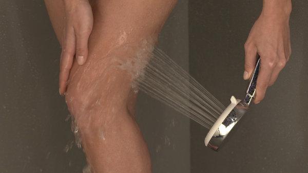 Actual product image hansgrohe HG hand shower Crometta 100 Vario DN 15 EcoSm version 9 l/min white/chrome