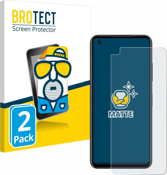 Actual product image BROTECT Anti-glare screen protector matt (2 Piece, Asus Zenfone 9)