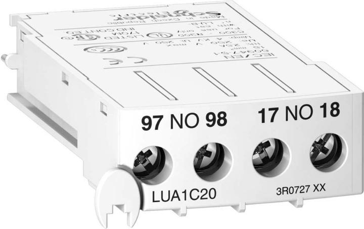 Produktbild Schneider Electric Hilfskontaktblock 2S Schraubanschluss