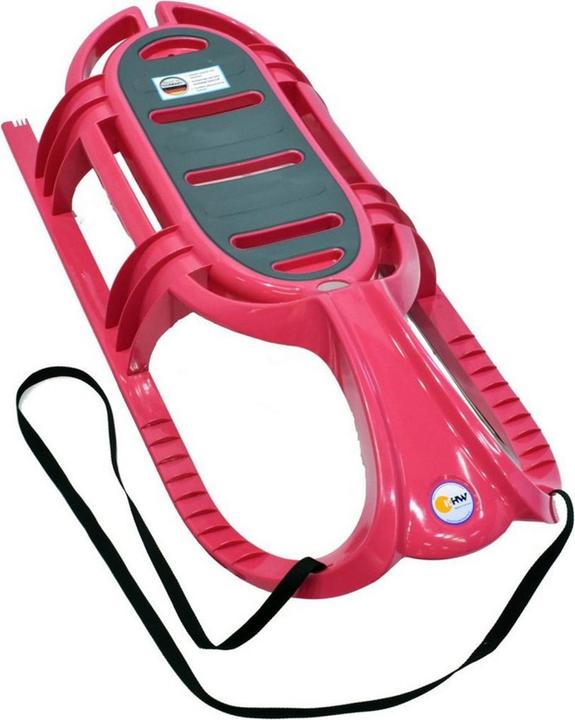 Immagine prodotto KHW Sledge Snow Tiger rosa 105x27x47 cm, 2,9 kg, carico massimo 60 kg, a partire da 6 y.
