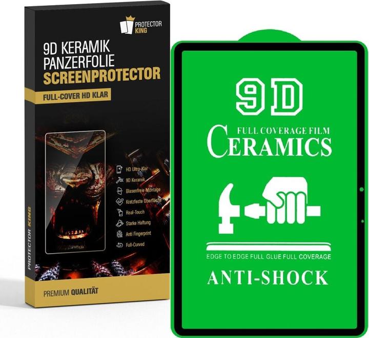 Produktbild Protectorking 4x Ceramic-Glass Full Cover HD Klar (4 Stück, Galaxy Tab S8 Ultra)