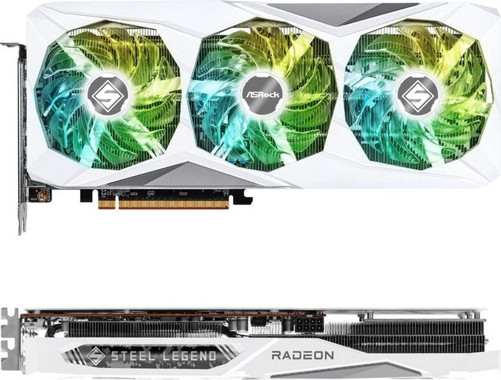 Actual product image AsRock RX 7600 Steel Legend OC (8 GB)