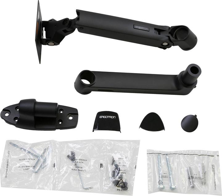 Actual product image Ergotron LX Monitor Arm with patented CF technology (Wall, 34")