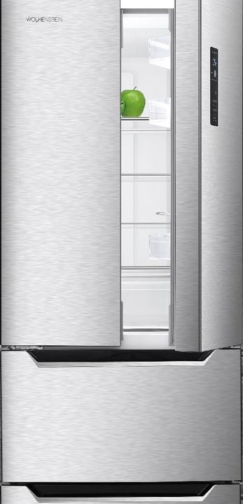 Produktbild Wolkenstein French Door Khlschrank FD351.4A++NFIX BxHxT 63.5 x 185.5 x 68.50 cm Khlteil 191 l Gef (320 l)