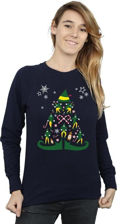 Immagine prodotto Elf Christmas Tree Felpa Donna (XL)
