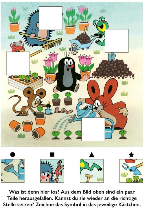 Produktbild Der kleine Maulwurf: Mein bunter Spiel- und Spass-Block
