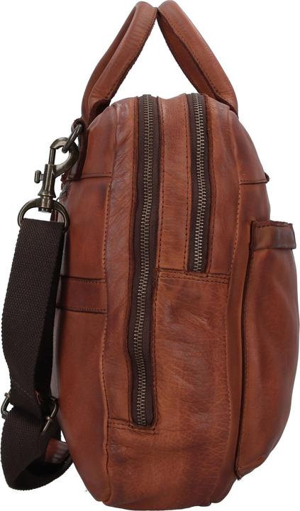 Actual product image Harbour 2nd Urban Poets briefcase leather 50 cm laptop compartment (18.50")