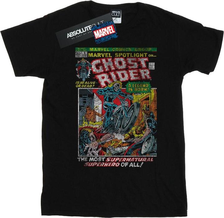 Produktbild Ghost Rider Distressed Spotlight TShirt (M)