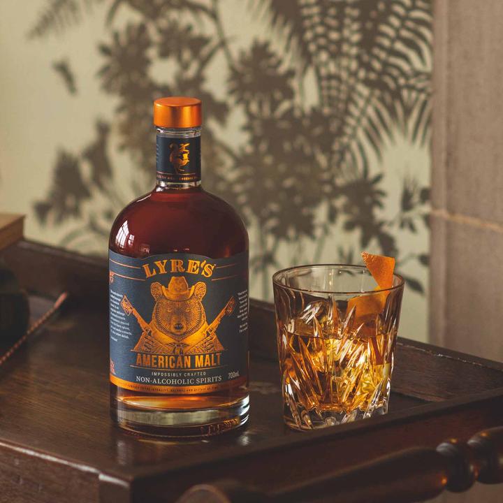 Actual product image Lyre's American malt (1 x 70 cl)
