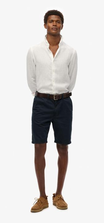 Image du produit Superdry VACATION L/S LINEN SHIRT Heren Overhemd (S)