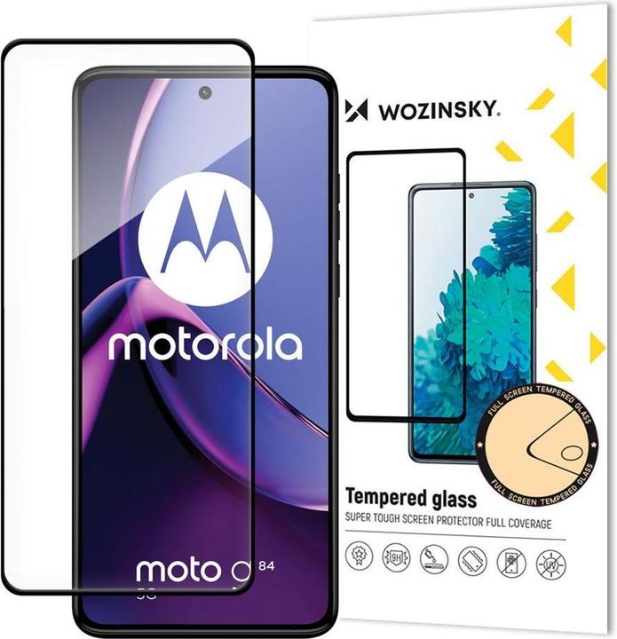 Produktbild Wozinsky Tempered glass Full Glue for Motorola Moto G84 full screen with frame - black (1 Stück, Motorola Moto G84)