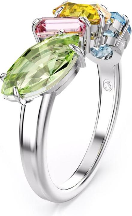 Produktbild Swarovski Gema Cocktail Ring Verschiedene Schliffe Mehrfarbig (60)