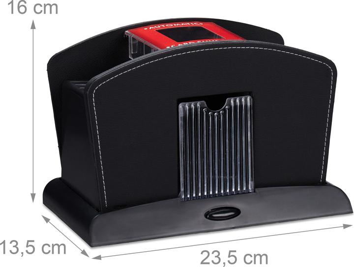 Actual product image Relaxdays Card Shuffling Machine for 4 Decks