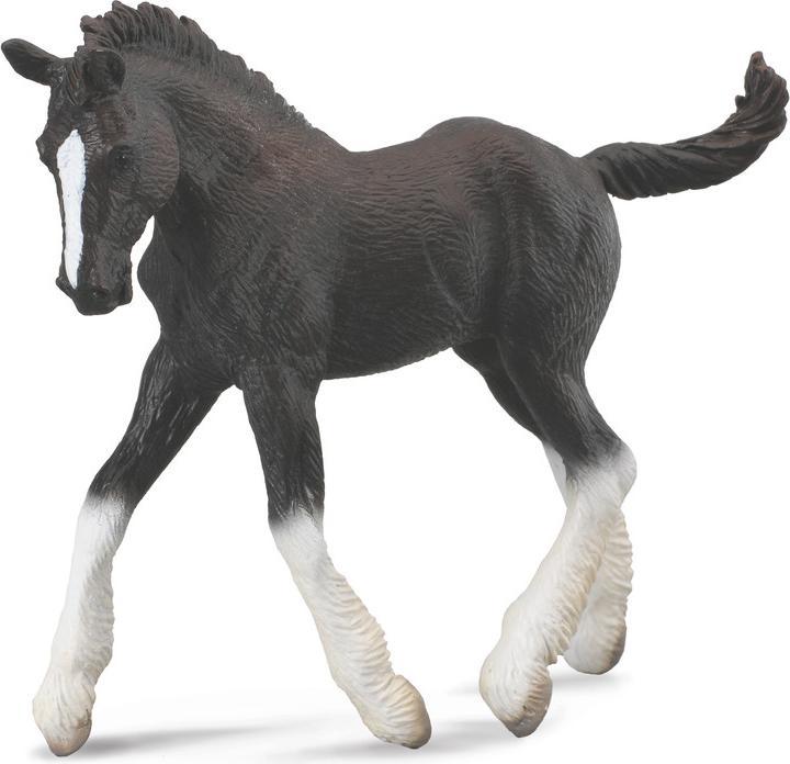 Collecta Shire Paard Veulen Zwart (M)