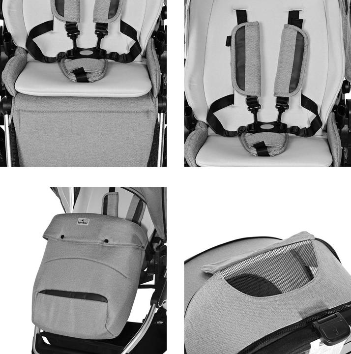 Actual product image Lorelli poussette 2 en 1 Glory nacelle