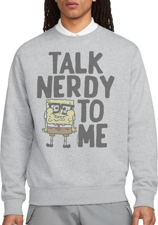 Produktbild Spongebob Squarepants Talk Nerdy To Me Sweatshirt (M)