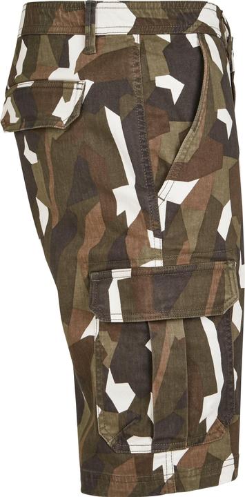 Immagine prodotto Urban Classics Pantaloncini Cargo in twill stretch mimetico geometrico (30)