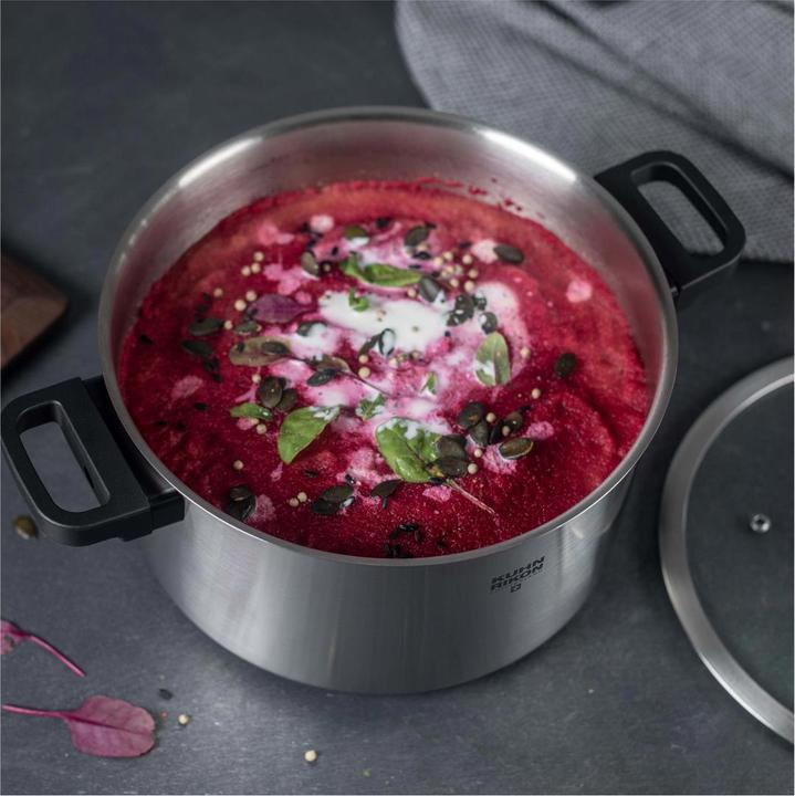 Immagine prodotto Kuhn Rikon Pentola da cucina Locarno 6.0 L (24 cm, Pentola, Acciaio inossidabile)