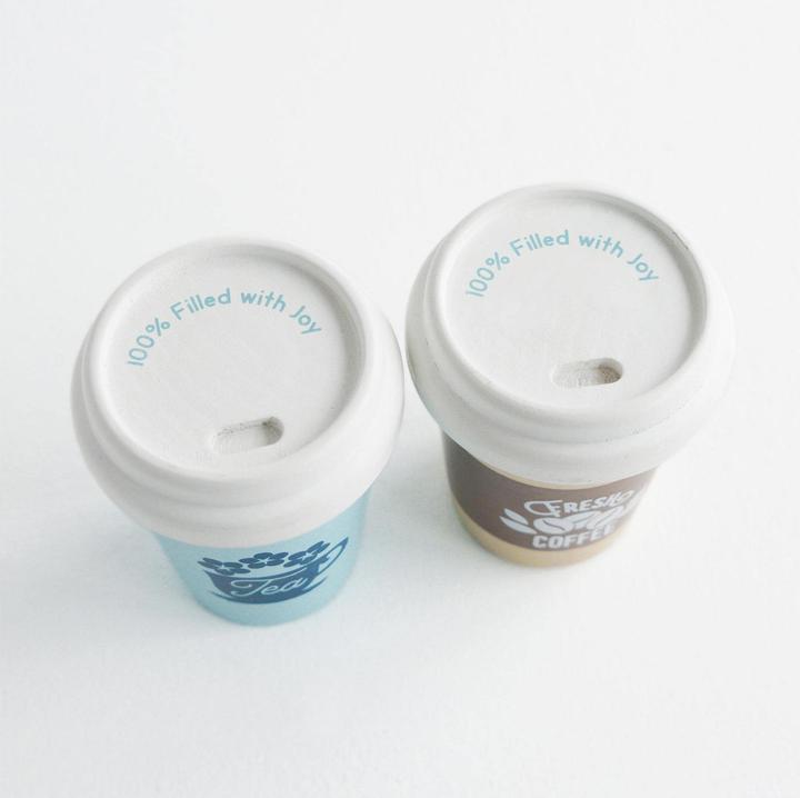 Actual product image Le Toy Van Take Away Hot Drinks