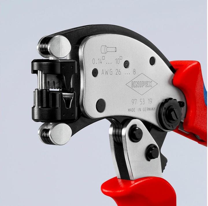 Actual product image Knipex Twistor16 Self-Adjus.Crimp.Pliers (200 mm)