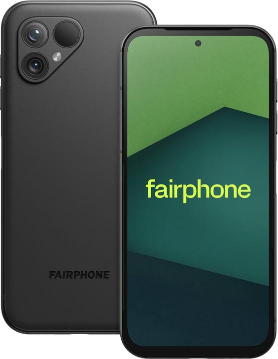 Fairphone 5 (256 GB, Black matte, 6.46", SIM + eSIM, 50 Mpx, 5G)