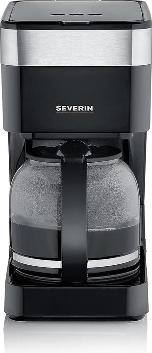 Produktbild Severin KA9263 Filterkaffeemaschine Glas Schwarz / Edelstahl-gebürstet