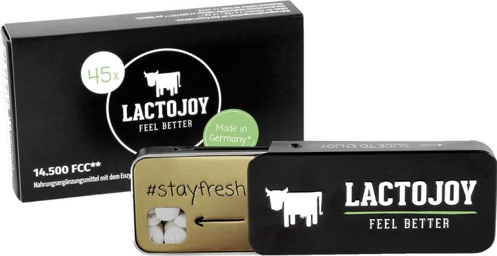 Produktbild Lactojoy Laktase (45 Stück, Tabletten)