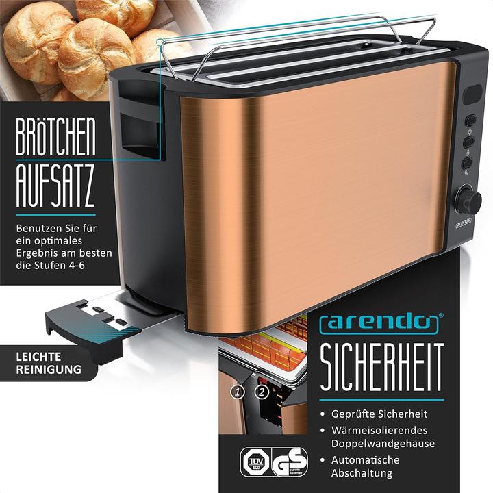 Immagine prodotto Arendo Wasserkocher-Toaster-Eierkocher-Set (1.50 l)