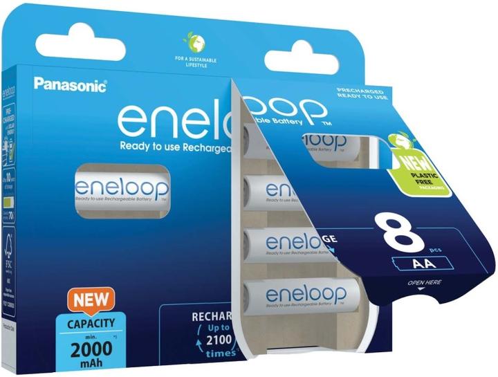 Productafbeelding Panasonic eneloop (8 Pcs., AA, 2000 mAh)