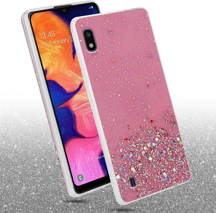 Immagine prodotto Cadorabo Copertura in TPU scintillante (HTC One M10, Samsung Galaxy A10)