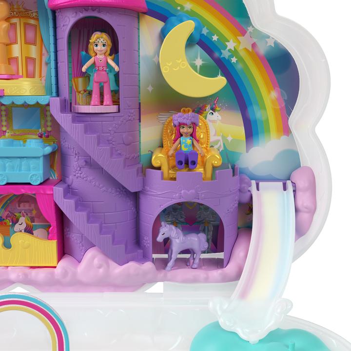 Actual product image Polly Pocket Unicorn Hair Game Box