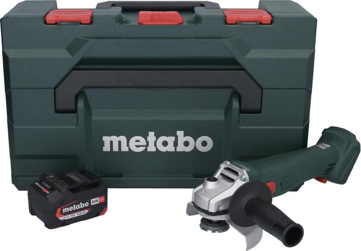 Produktbild Metabo W 18 L 9-125 Akku Winkelschleifer 18 V 125 mm + 1x Akku 4,0 Ah + metaBOX - ohne Ladegerät (125 mm)